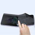 Pikkukuva 5 / 5: Z Flip 5 Näytönsuoja, Privacy Näytönsuoja Yhteensopiva Samsung Galaxy Z Flip 5 Näytönsuojakalvo Ulkoinen ja sisäinen Näytönsuojakalvo