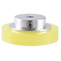 Miniatyrbillede 5 af 5: Diameter 50mmx6mm Industriel Aluminium Måle Encoder Meter Hjul Til Industrielt Encoder Tilbehør Encoder Hjul Photo Color