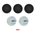 Pikkukuva 1 / 5: 5kpl Universal Metal Disk Levy Magneettiselle Puhelintelineelle Musta Rautalevy Levytarra Autopuhelimen magneettiteline Autotarvikkeet| | 5pcs 30mm round