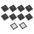 Pikkukuva 5 / 5: 10 kpl LAN8720A LAN8720A-CP-TR LAN8720A-CP 8720A QFN24 Ethernet-lähetin-vastaanotin Black