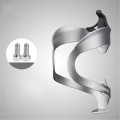 Miniatyrbilde 1 av 5: Vannflaske sykkel aluminium | Sykkel vannflaskeholder - Sykkelflaskeholder siver