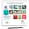Miniatyrbillede 3 af 8: 2024 Angry Cat Calendar Funny Wall Art Calendar Pissed Off Cats H A A 1PC