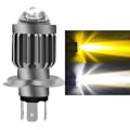 Pikkukuva 1 / 5: Ba20d H6 Led moottoripyörän ajovalo | Ba20d Led ajovalaisin moottoripyörä - Ba20d H6 H4 Led H4 Three Claw Yellow