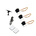 Miniatyrbillede 2 af 5: 1 sæt XK K110 opgradering K110S servostyring hovedramme og servoplade til XK K110 K110S RC helikopter opgradering