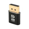 4K DisplayPort Dummy Plug - Huvudlös Ghost Emulator EDID-adapter för PC och bildskärm (DP-skärm)