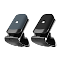 Miniatyrbillede 2 af 5: Multifunktion 360 graders justerbar bil magnetisk telefonholder Dashboard Mount Hud Mini Silent Auto GPS Navigation Bracket| | Black