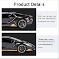 Pikkukuva 5 / 5: 1:32 Lamborghini Centenario Lp770-4 Diecast Sound&light Alloy Automalli Lelu Syntymäpäivä Uuden Vuoden lahjat