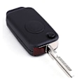 Miniatyrbild 1 av 5: Vikbart skal 1 knapp för Fjärrnyckel Flip Key A, C, E, S, Slk, Clk Class