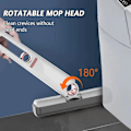 Miniatyrbilde 3 av 5: Bærbar Mini Squeeze Mop Håndvaskbar Desktop Rengjøring Mini Mopp Selvrensende Mini Mopp 1pc mop