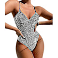 Pikkukuva 1 / 4: Naisten kimalteleva uimapuku Push Up -osainen uimapuku Sparkly Beachwear uimapuku Grey S