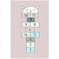 Miniatyrbild 1 av 2: Hopscotch Count Play Mat med färgglad tecknad animation mönster Barn halkfri lekmatta Mjuk golvmatta