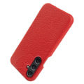 Pikkukuva 5 / 5: Samsung Galaxy A34 5g magneettiselle phone case nahkapäällysteinen PC epätäydellinen cover takakuori Red