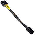 Miniatyrbillede 3 af 5: Atx 4 Pin hun til bundkort CPU 8(4+4) Pin han Eps 12v konverter adapter forlængerkabel fletning