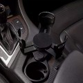 Pikkukuva 3 / 5: Uuden auton kupin pidikkeen laajennussovitin Ajoneuvoon asennettu automaattinen vesikuppijuomateline 360 ​​astetta Pyörivä auto Dual Cup -kiinnitys Säädettävä| | Carbon brazing upgra