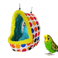 Pikkukuva 3 / 3: Käsin kudotut Hummingbird House lintukota pesät 3 reikää 10x10x29cm ulkona ruoho riippuvat linnut kota riipputalot