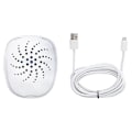 Pikkukuva 3 / 4: Kuulokojeiden case Uv-kuulokojeiden kuivauslaatikko kuulokojeiden ilmankuivain Paras White 1PC