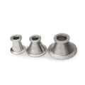 Miniatyrbillede 3 af 5: Kf-16/25/40/50 Vacuum Tri Clamp Reduer Sus304 rustfrit sanitetsrørtilpasning Ølbrygningsdagbog Produkt KF16 To KF50