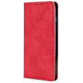 Miniatyrbild 5 av 5: För Oppo A57s 4g / A57e 4g / A57 4g Magnetisk Autoabsorberad anti-scratch Phone case Stativ Pu Läder Red