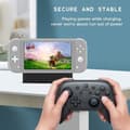 Miniatyrbilde 5 av 5: Ladedokk kompatibel med Switch/Switch Lite, USB Type C-ladedokk-stativ