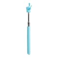 Telescopic Teacher Pointer Mini Hand Classroom And Pointer Presentation Finger K6I2 blue one-size