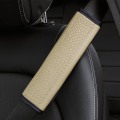Miniatyrbild 1 av 5: Pu Läder Cover Skydd Universal Säkerhetsbälte Axelskydd Andas Säkerhetsbälte Padding Pad Biltillbehör Interiör| | 4