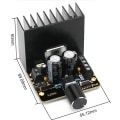 Miniatyrbillede 3 af 5: 30w+30w Class Ab billydforstærker 2.0 To-kanals