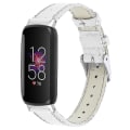Miniatyrbillede 2 af 5: Til Fitbit Inspire 3 erstatningsurremssyningslinjer Toplag ægte læderarmbånd
