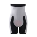 Pikkukuva 2 / 9: Hög midja platt mage trosor kvinnor magkontroll Shapewear black M