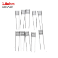 Miniatyrbilde 1 av 3: 10pc Rebuild Mesh Coils 0.6/0.8/1.0/1.2ohm For Xros Caliburn Nano Avp Reparasjon Shytmv 1.0ohm