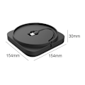 Miniatyrbillede 5 af 5: Xbox Series X-konsolstativ 4 porte Usb 2.0 Hub Combo Kit dockingstation med blåt lys