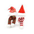 Miniatyrbillede 4 af 5: Håndlavet dukke julehue tørklæde til Blythe Doll 1/6 dukketilbehør C 1 Pcs