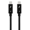 Miniatyrbillede 1 af 3: Laptop Thunderbolt 4 Type C-kabel 40gbps Stabil Data Trans Wire Pd 100w 1.5m