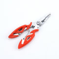 Miniatyrbilde 1 av 5: Fiskesaks med tang - Multifunksjonelle fiskeverktøy, tilbehør, snørekutter B2 Orange Plier