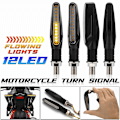 Miniatyrbilde 3 av 5: Motorsykkel Blinklys | Blinkende lys | Vannblinker | Haleblinker - 1/2 stk 2Pcs
