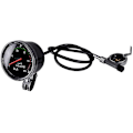 Miniatyrbillede 3 af 5: Mekanisk Cykelcomputer Cykel Speedometer Kilometertæller Cykelstopur Cykelcomputer til de fleste cykler (sort) (1 stk)