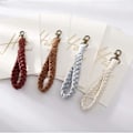 Miniatyrbillede 4 af 5: boheme-nøglering armbånd håndlavet kvast armbånd nøglering nøglering nøglering håndled lanyard dame stil
