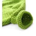 Pikkukuva 3 / 5: Unisex käsinneulotut Shrek-hatut - lämmin ja kestävä käsinneulottu pipo - villainen talvihattu naisille ja miehille - vihreä, vihreä, M
