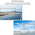 Miniatyrbillede 3 af 4: Laptop Thunderbolt 4 Type C-kabel 40gbps Stabil Data Trans Wire Pd 100w