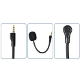 Miniatyrbilde 3 av 5: Erstatningsmikrofon 3,5 mm for Arctis 1 1.0 One-hodetelefoner Spillmikrofonhodesett