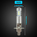 Pikkukuva 2 / 4: H1 LED ajovalon polttimo 6000k kaukovalot ja lähivalot 100w High Brightr 2kpl