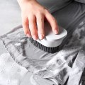 Miniatyrbillede 3 af 5: 2 Stk Skrubebørste Tøjvask Tøj Sko Skrubbebørste Husholdningsrengøringsbørster til bordplader Badekar Hvid