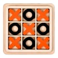 Tic Tac Toe-spil i træ - usorterede farver