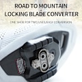 Miniatyrbillede 3 af 5: Cykellås Pedal Adapter Road Convert Pedal Spd Shoe Cleat Cover Dual-use Adapter Cleats Cykel