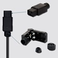 Miniatyrbild 3 av 5: Iec Pdu Ups 16a 250vac 320 C 19-kontakt, Iec C19 Diy-kontakt, Conector Iec Conector Iec 320 C19 C19 Plugue Femea Conect