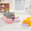 Miniatyrbillede 3 af 5: sød håndledsstøtte mus tastatur computer albuepude armlæn til skrivebord ergonomi kawaii kontorartikler langsom rebound PU musemåtte