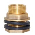 1\" Hunn 1-1/4\" Hann Solid Messing Vann Tank Kobling Bulkhead Tank Tilbehør