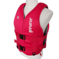 Miniatyrbilde 1 av 2: Voksne Redningsvest Neopren Sikkerhet Redningsvest Vannsport Fiske Vann Skivest Kajakkpadling Båtliv Svømming Drifting Sikkerhet Vesta Red L(60-75kg)