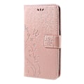 Miniatyrbilde 2 av 5: Imprint Pattern Lommebok Stativ Telefondeksel for Samsung Galaxy J3 (2017) EU-versjon/J3 Pro (2017)