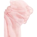 Miniatyrbilde 3 av 5: kvinners self-tie plisserte trim jacquard mesh undertøy sett sexy bh og truser