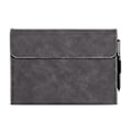 Miniatyrbillede 2 af 5: Til Microsoft Surface Go / Go 3 / Go 2 10,5 tommer Pu læder tablet-tastatur-etui Stativ Beskyttende tablet-cover Grey